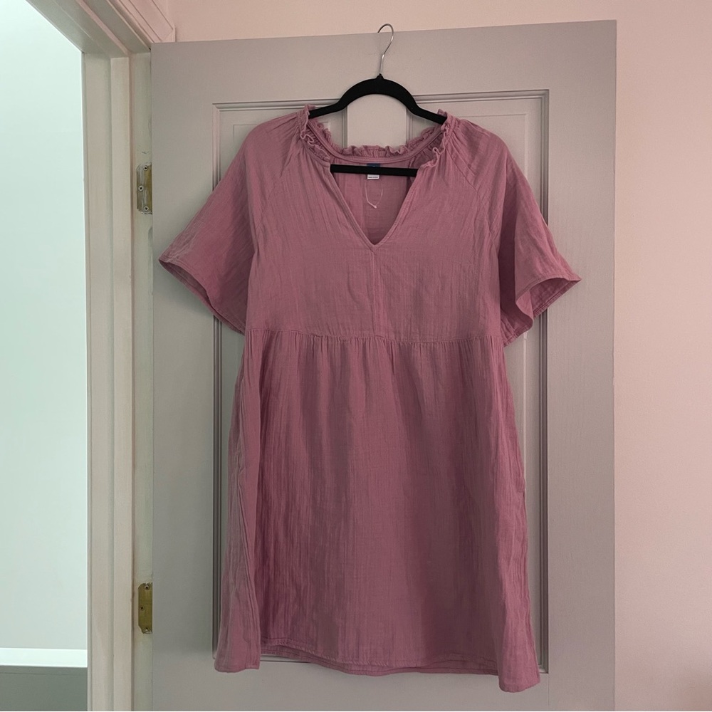 Old Navy Mauve Dress Medium